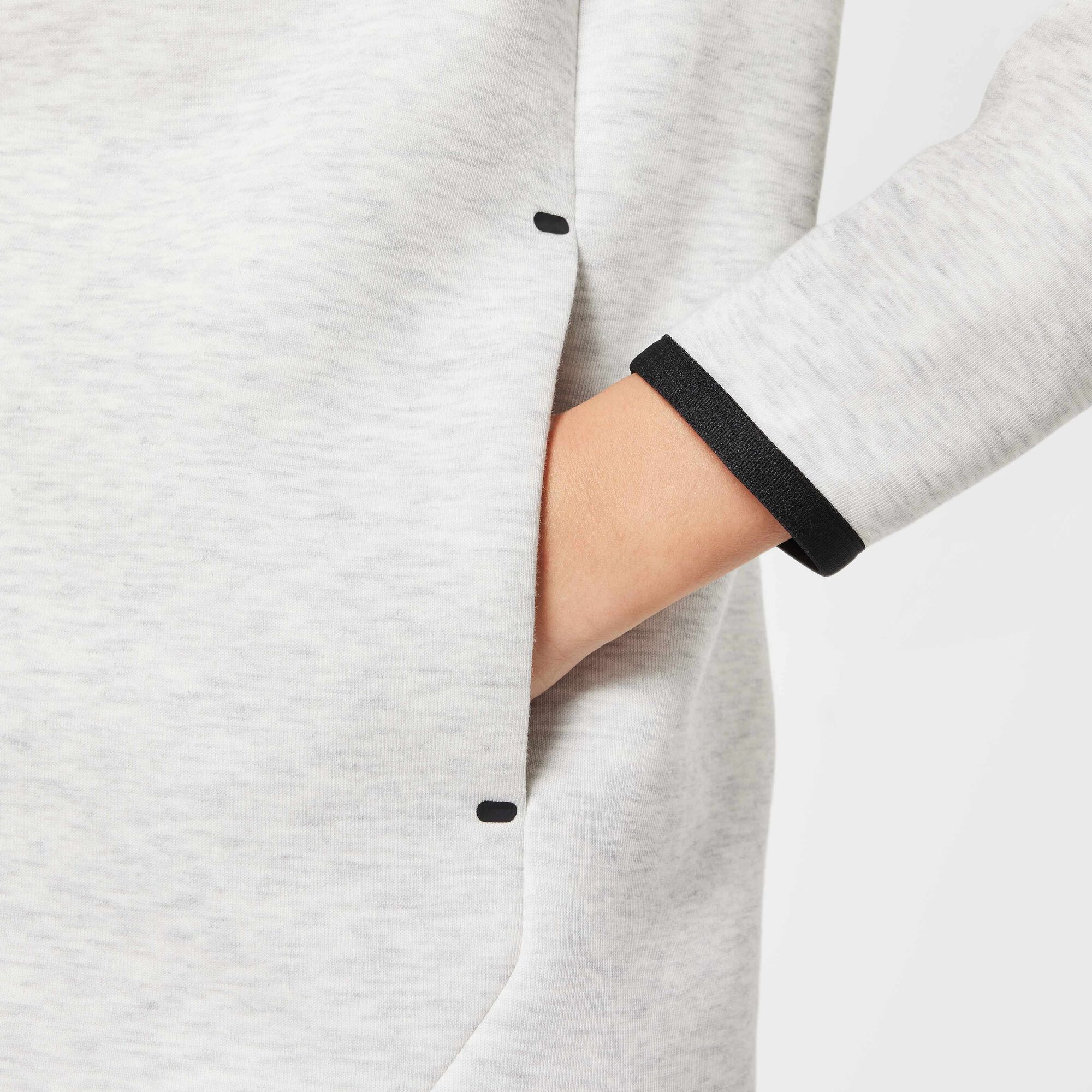 Image of Детски Суитшърт NIKE G NSW TCH FLC HD FZ LS - PD